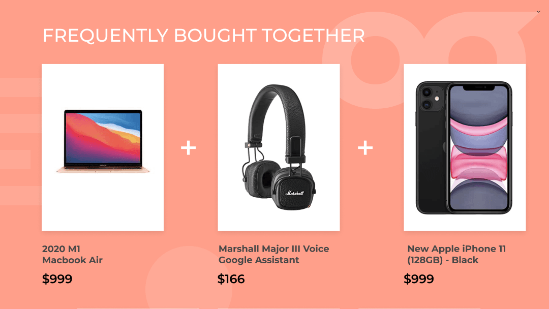 Deals that fit your BFCM strategy: Offering Product Bundles